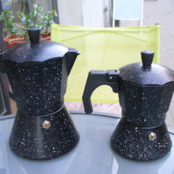 Kawiarka aluminiowa marmurkowa – 150 ml