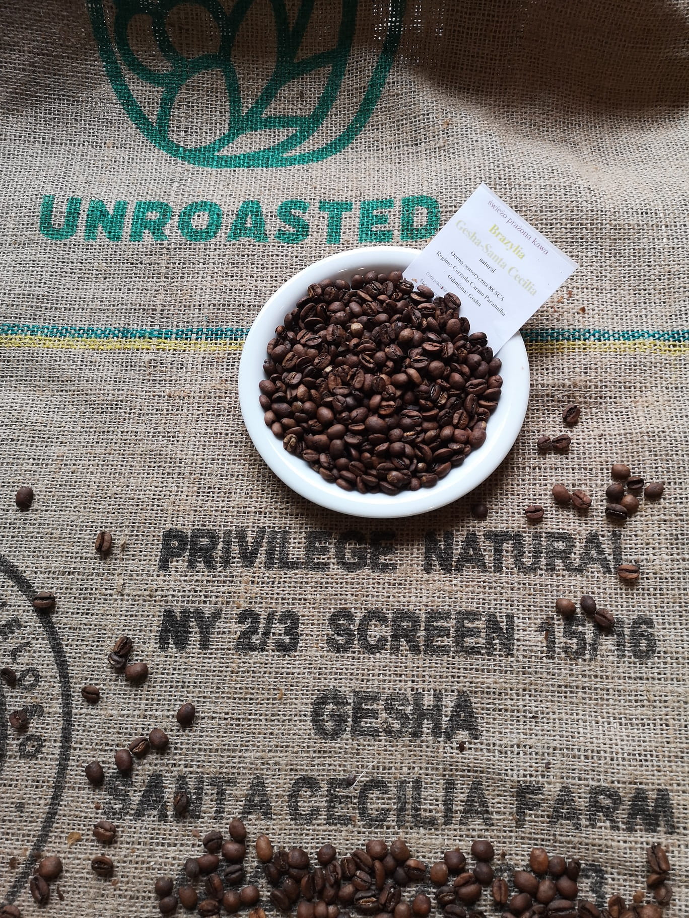 Brazylia Gesha – Santa Cecilia Farm